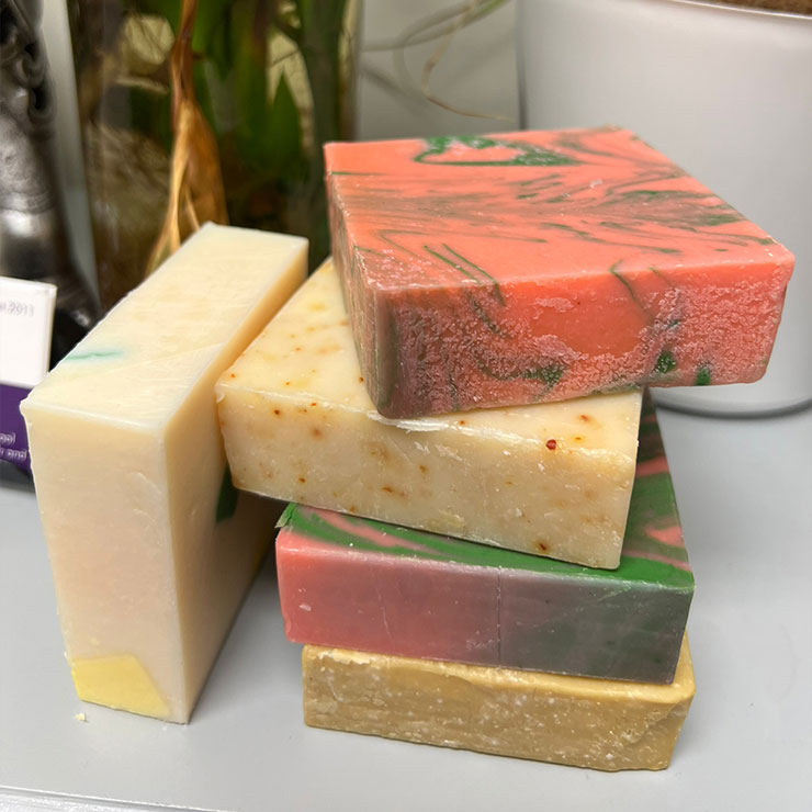 Different Color Soap Set Devine Pleasure Spa